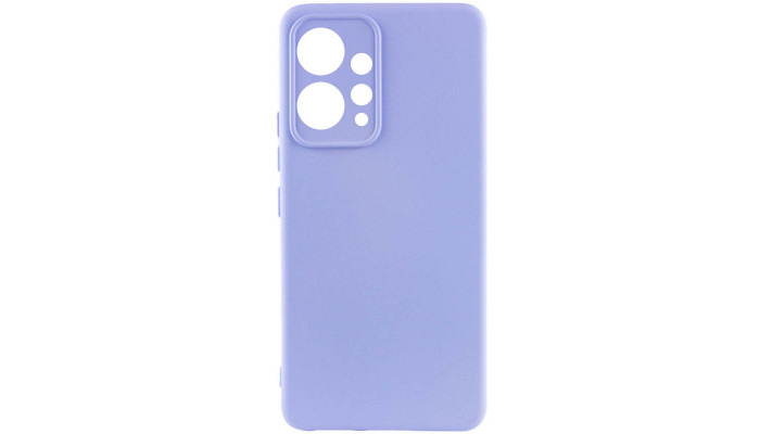 Чехол Silicone Cover Lakshmi Full Camera (A) для Xiaomi Redmi Note 12 4G Сиреневый / Dasheen - фото