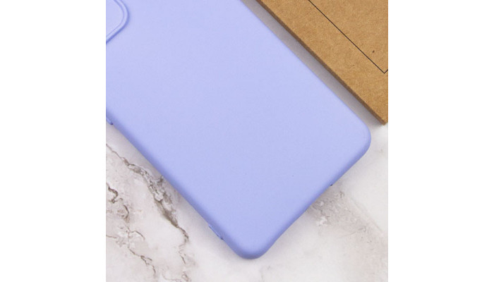 Чехол Silicone Cover Lakshmi Full Camera (A) для Xiaomi Redmi Note 12 4G Сиреневый / Dasheen - фото