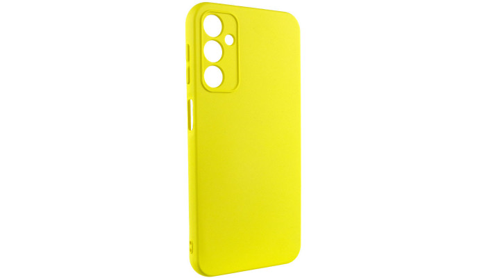 Чехол Silicone Cover Lakshmi Full Camera (A) для Samsung Galaxy A24 4G Желтый / Flash - фото