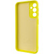Чехол Silicone Cover Lakshmi Full Camera (A) для Samsung Galaxy A24 4G Желтый / Flash - фото