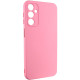 Чохол Silicone Cover Lakshmi Full Camera (A) для Samsung Galaxy A24 4G Рожевий / Pink - фото