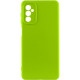 Чехол Silicone Cover Lakshmi Full Camera (A) для Samsung Galaxy A24 4G Салатовый / Neon Green - фото