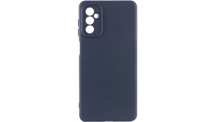 Чохол Silicone Cover Lakshmi Full Camera (A) для Samsung Galaxy A24 4G Синій / Midnight Blue - фото