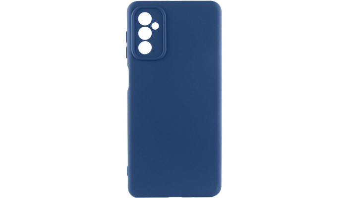 Чехол Silicone Cover Lakshmi Full Camera (A) для Samsung Galaxy A24 4G Синий / Navy Blue - фото