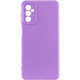 Чехол Silicone Cover Lakshmi Full Camera (A) для Samsung Galaxy A24 4G Фиолетовый / Purple - фото