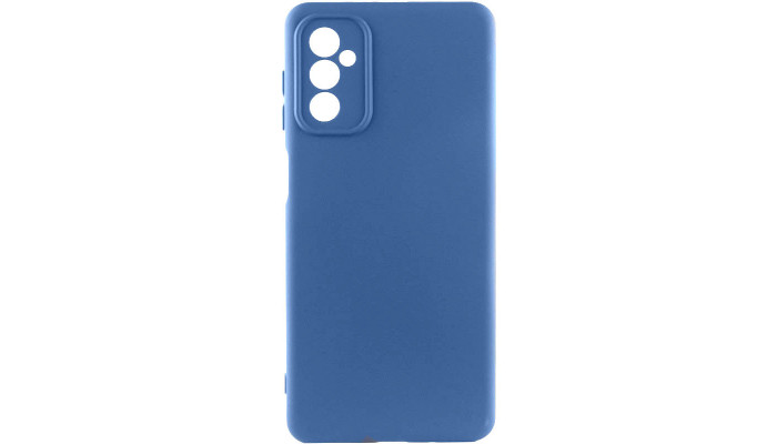 Чохол Silicone Cover Lakshmi Full Camera (A) для Samsung Galaxy A24 4G Синій / Iris - фото