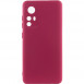 Чохол Silicone Cover Lakshmi Full Camera (A) для Xiaomi Redmi Note 12S Бордовий / Marsala