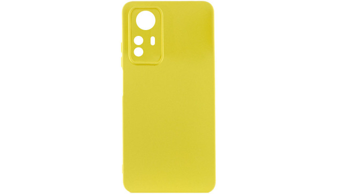 Чохол Silicone Cover Lakshmi Full Camera (A) для Xiaomi Redmi Note 12S Жовтий / Flash - фото