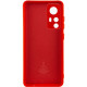Чохол Silicone Cover Lakshmi Full Camera (A) для Xiaomi Redmi Note 12S Червоний / Red - фото