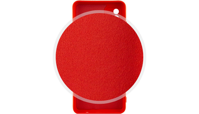 Чохол Silicone Cover Lakshmi Full Camera (A) для Xiaomi Redmi Note 12S Червоний / Red - фото