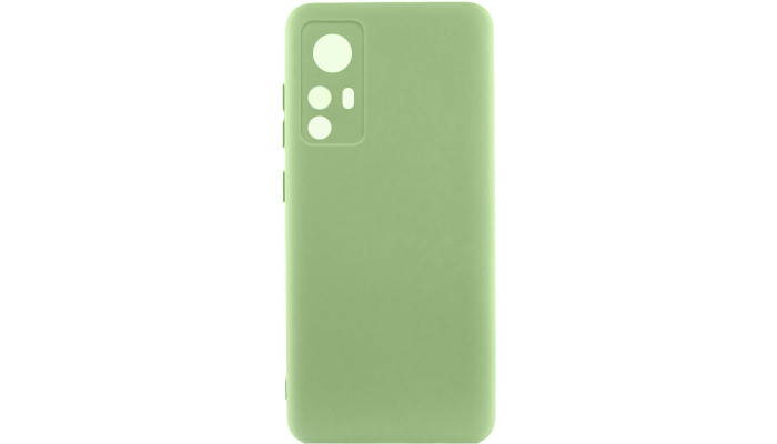 Чехол Silicone Cover Lakshmi Full Camera (A) для Xiaomi Redmi Note 12S Зеленый / Pistachio - фото