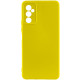 Чохол Silicone Cover Lakshmi Full Camera (A) для Samsung Galaxy M54 5G Жовтий / Flash - фото