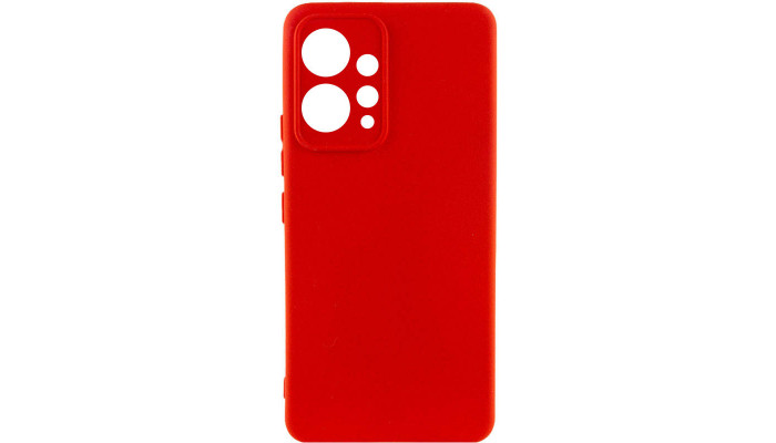 Чехол Silicone Cover Lakshmi Full Camera (A) для Xiaomi Redmi 12 Красный / Red - фото