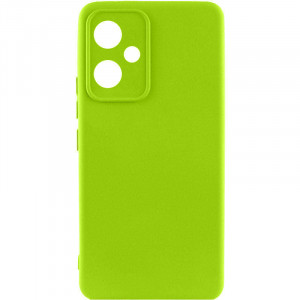 Чехол Silicone Cover Lakshmi Full Camera (A) для Xiaomi Redmi 12 Салатовый / Neon Green