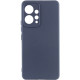 Чехол Silicone Cover Lakshmi Full Camera (A) для Xiaomi Redmi 12 Синий / Midnight Blue - фото