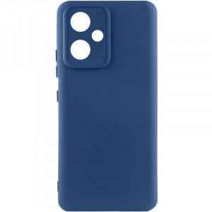 Чехол Silicone Cover Lakshmi Full Camera (A) для Xiaomi Redmi 12 Синий / Navy Blue