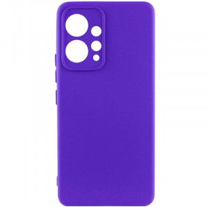 Чехол Silicone Cover Lakshmi Full Camera (A) для Xiaomi Redmi 12 Синий / Iris