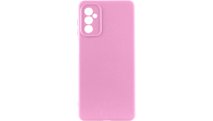 Чехол Silicone Cover Lakshmi Full Camera (A) для Samsung Galaxy M34 5G Розовый / Pink - фото