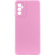 Чехол Silicone Cover Lakshmi Full Camera (A) для Samsung Galaxy M34 5G Розовый / Pink - фото