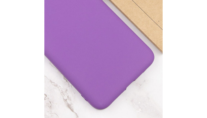Чехол Silicone Cover Lakshmi Full Camera (A) для Samsung Galaxy M34 5G Фиолетовый / Purple - фото
