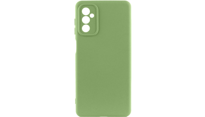 Чехол Silicone Cover Lakshmi Full Camera (A) для Samsung Galaxy M34 5G Зеленый / Pistachio - фото