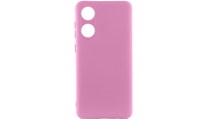 Чехол Silicone Cover Lakshmi Full Camera (A) для Oppo A58 4G Розовый / Pink - фото