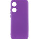 Чехол Silicone Cover Lakshmi Full Camera (A) для Oppo A58 4G Фиолетовый / Purple - фото