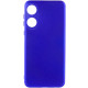 Чехол Silicone Cover Lakshmi Full Camera (A) для Oppo A58 4G Синий / Iris - фото