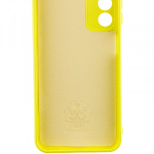 Чохол Silicone Cover Lakshmi Full Camera (A) для Samsung Galaxy S23 FE Жовтий / Flash