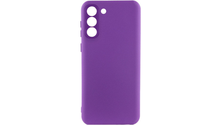 Чехол Silicone Cover Lakshmi Full Camera (A) для Samsung Galaxy S23 FE Фиолетовый / Purple - фото