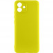 Чехол Silicone Cover Lakshmi Full Camera (A) для Samsung Galaxy A05 Желтый / Flash