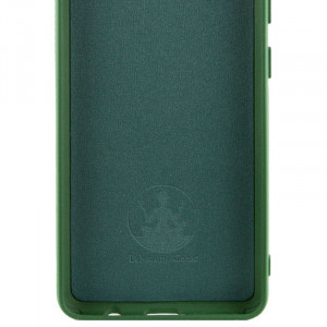 Чохол Silicone Cover Lakshmi Full Camera (A) для Samsung Galaxy A05 Зелений / Dark green