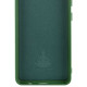 Чохол Silicone Cover Lakshmi Full Camera (A) для Samsung Galaxy A05 Зелений / Dark green - фото