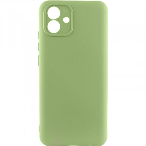 Чохол Silicone Cover Lakshmi Full Camera (A) для Samsung Galaxy A05 Зелений / Pistachio