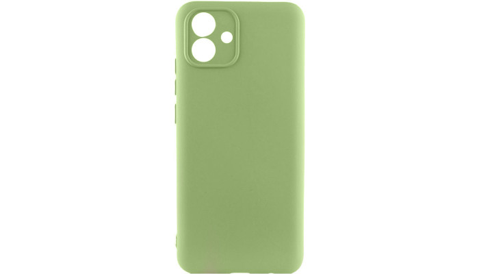 Чехол Silicone Cover Lakshmi Full Camera (A) для Samsung Galaxy A05 Зеленый / Pistachio - фото