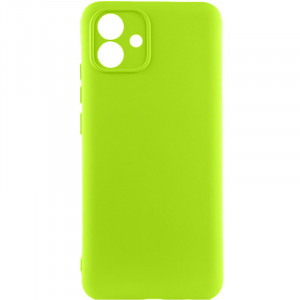 Чохол Silicone Cover Lakshmi Full Camera (A) для Samsung Galaxy A05 Салатовий / Neon Green