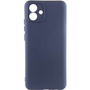 Чохол Silicone Cover Lakshmi Full Camera (A) для Samsung Galaxy A05 Синій / Midnight Blue