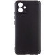 Чохол Silicone Cover Lakshmi Full Camera (A) для Samsung Galaxy A05 Чорний / Black - фото
