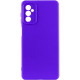 Чехол Silicone Cover Lakshmi Full Camera (A) для Samsung Galaxy A05s Синий / Iris - фото
