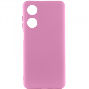 Чехол Silicone Cover Lakshmi Full Camera (A) для Oppo A38 / A18 Розовый / Pink