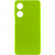 Чохол Silicone Cover Lakshmi Full Camera (A) для Oppo A38 / A18 Салатовий / Neon Green