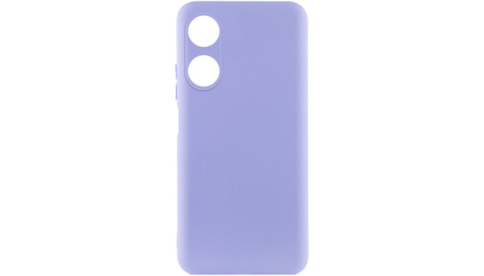 Чехол Silicone Cover Lakshmi Full Camera (A) для Oppo A38 / A18 Сиреневый / Dasheen - фото