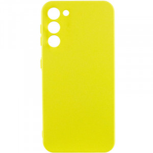 Чехол Silicone Cover Lakshmi Full Camera (A) для Samsung Galaxy S24 Желтый / Flash