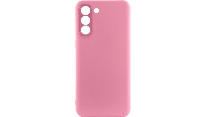 Чехол Silicone Cover Lakshmi Full Camera (A) для Samsung Galaxy S24 Розовый / Pink - фото