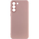 Чохол Silicone Cover Lakshmi Full Camera (A) для Samsung Galaxy S24 Рожевий / Pink Sand - фото