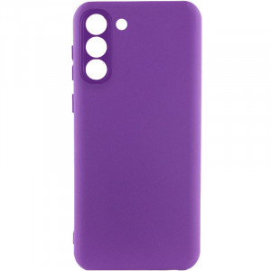 Чехол Silicone Cover Lakshmi Full Camera (A) для Samsung Galaxy S24 Фиолетовый / Purple