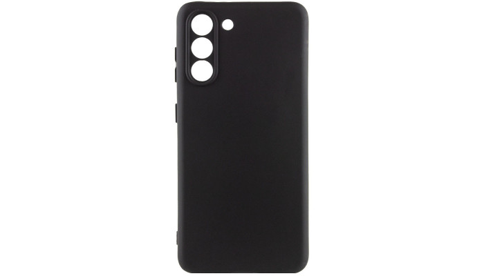 Чохол Silicone Cover Lakshmi Full Camera (A) для Samsung Galaxy S24 Чорний / Black - фото