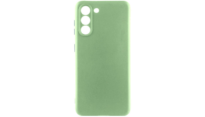 Чехол Silicone Cover Lakshmi Full Camera (A) для Samsung Galaxy S24+ Зеленый / Pistachio - фото