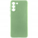 Чохол Silicone Cover Lakshmi Full Camera (A) для Samsung Galaxy S24+ Зелений / Pistachio
