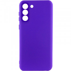 Чехол Silicone Cover Lakshmi Full Camera (A) для Samsung Galaxy S24+ Синий / Iris